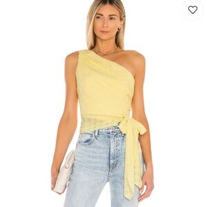 Amanda Uprichard Sleeveless Bexley Top in Allegro